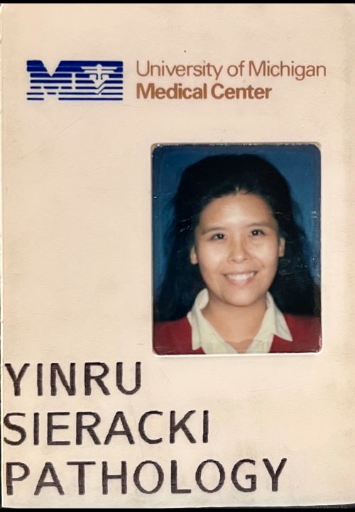 Yinru Sieracki's first employee ID at U-M.